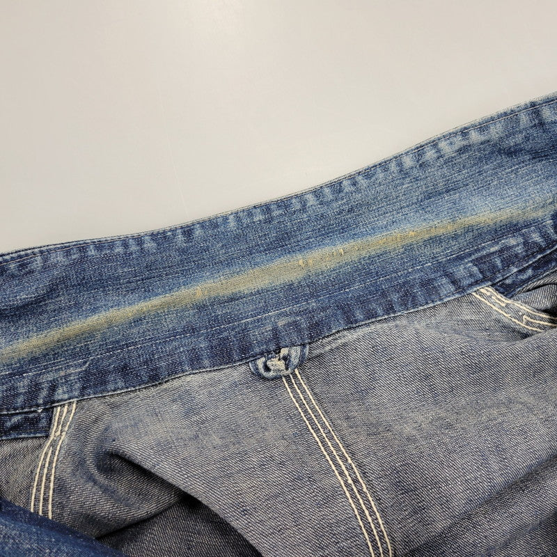 【中古品】【メンズ】 HERCULES ヘラクレス 50-60S DENIM COVERALL デニム カバーオール アウター 146-261023-cs-04-izu サイズ：不明 カラー：インディゴ 万代Net店