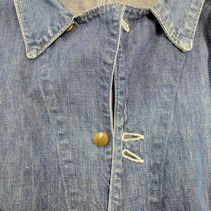 【中古品】【メンズ】 HERCULES ヘラクレス 50-60S DENIM COVERALL デニム カバーオール アウター 146-261023-cs-04-izu サイズ：不明 カラー：インディゴ 万代Net店