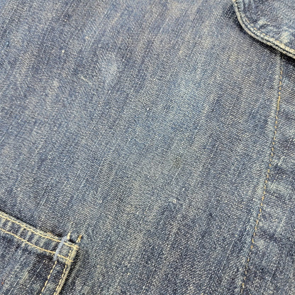 【中古品】【メンズ】 HERCULES ヘラクレス 50-60S DENIM COVERALL デニム カバーオール アウター 146-261023-cs-04-izu サイズ：不明 カラー：インディゴ 万代Net店