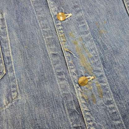【中古品】【メンズ】 HERCULES ヘラクレス 50-60S DENIM COVERALL デニム カバーオール アウター 146-261023-cs-04-izu サイズ：不明 カラー：インディゴ 万代Net店