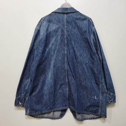 【中古品】【メンズ】 HERCULES ヘラクレス 50-60S DENIM COVERALL デニム カバーオール アウター 146-261023-cs-04-izu サイズ：不明 カラー：インディゴ 万代Net店