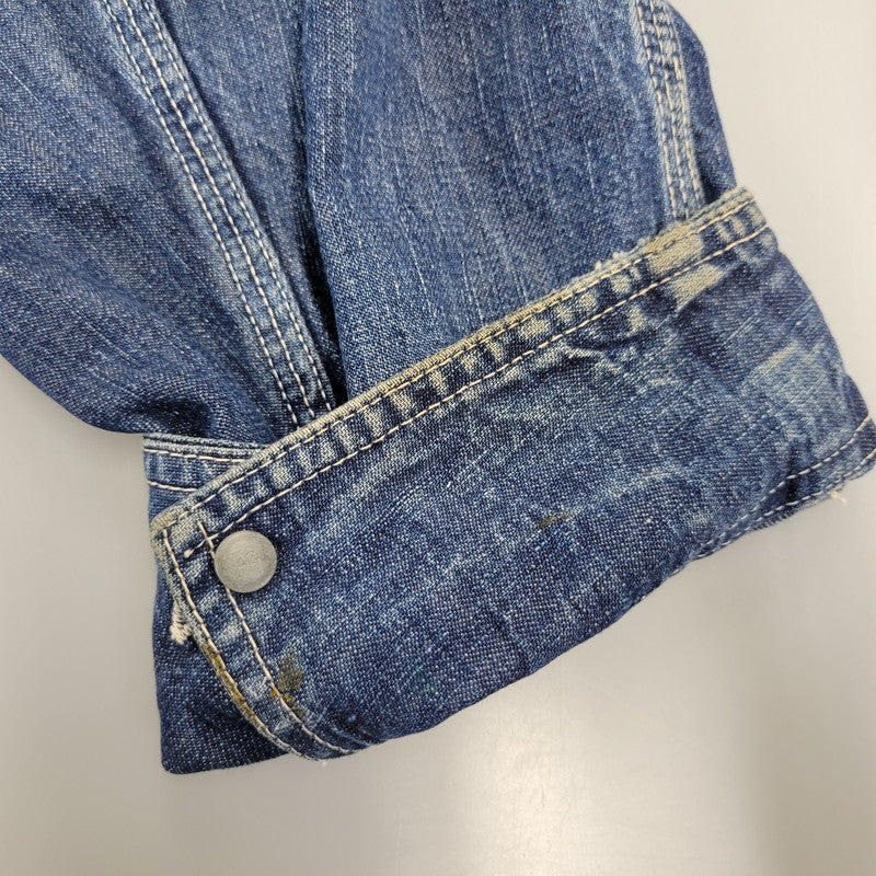 【中古品】【メンズ】 HERCULES ヘラクレス 50-60S DENIM COVERALL デニム カバーオール アウター 146-261023-cs-04-izu サイズ：不明 カラー：インディゴ 万代Net店
