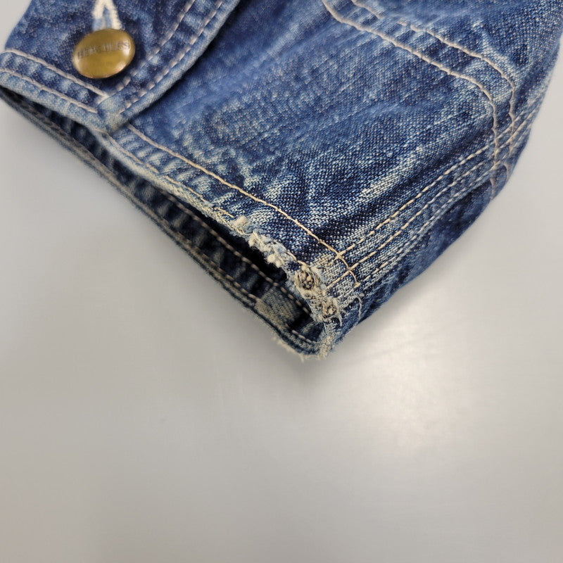 【中古品】【メンズ】 HERCULES ヘラクレス 50-60S DENIM COVERALL デニム カバーオール アウター 146-261023-cs-04-izu サイズ：不明 カラー：インディゴ 万代Net店
