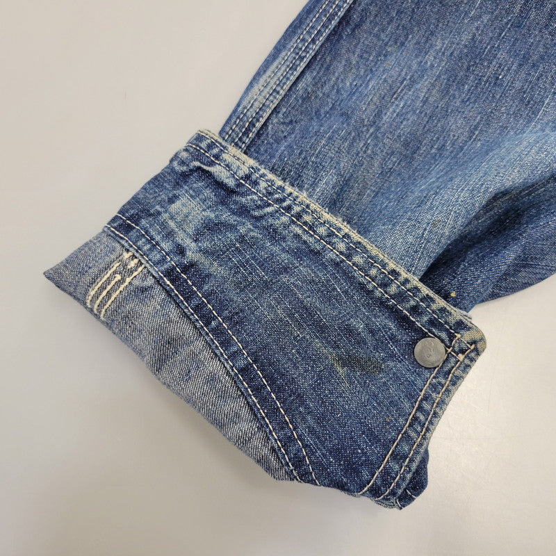 【中古品】【メンズ】 HERCULES ヘラクレス 50-60S DENIM COVERALL デニム カバーオール アウター 146-261023-cs-04-izu サイズ：不明 カラー：インディゴ 万代Net店