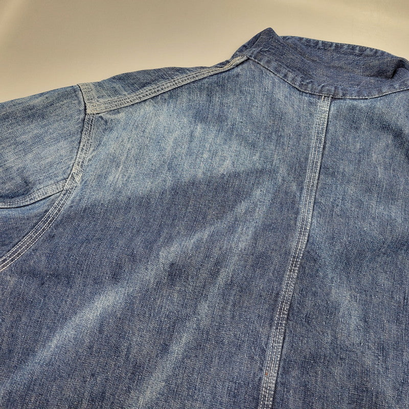 【中古品】【メンズ】 HERCULES ヘラクレス 50-60S DENIM COVERALL デニム カバーオール アウター 146-261023-cs-04-izu サイズ：不明 カラー：インディゴ 万代Net店