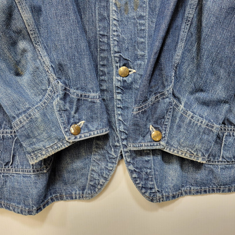 【中古品】【メンズ】 HERCULES ヘラクレス 50-60S DENIM COVERALL デニム カバーオール アウター 146-261023-cs-04-izu サイズ：不明 カラー：インディゴ 万代Net店