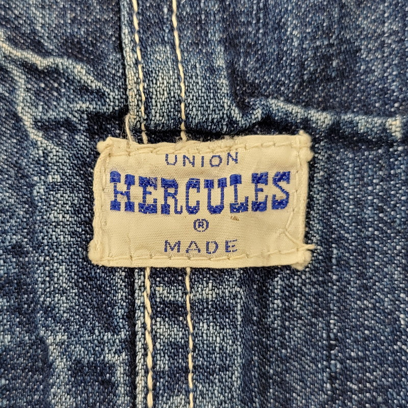【中古品】【メンズ】 HERCULES ヘラクレス 50-60S DENIM COVERALL デニム カバーオール アウター 146-261023-cs-04-izu サイズ：不明 カラー：インディゴ 万代Net店