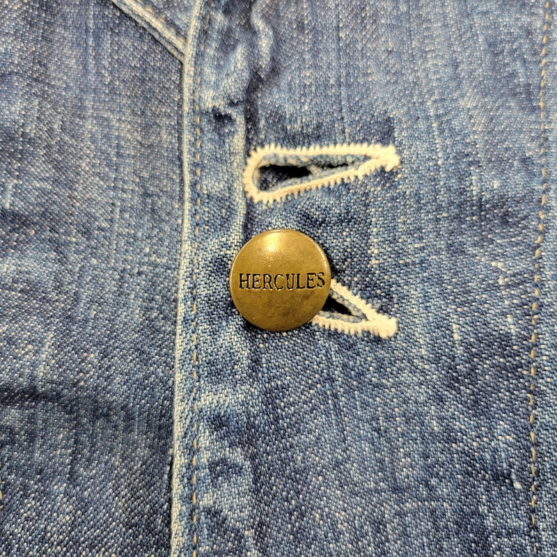 【中古品】【メンズ】 HERCULES ヘラクレス 50-60S DENIM COVERALL デニム カバーオール アウター 146-261023-cs-04-izu サイズ：不明 カラー：インディゴ 万代Net店