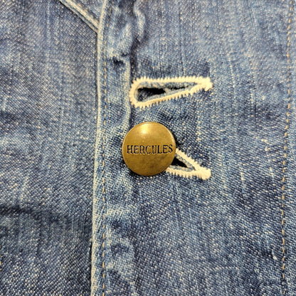 【中古品】【メンズ】 HERCULES ヘラクレス 50-60S DENIM COVERALL デニム カバーオール アウター 146-261023-cs-04-izu サイズ：不明 カラー：インディゴ 万代Net店