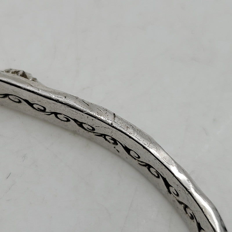 【中古品】【メンズ/レディース】 SAAD サード 925 SUN SYMBOL BANGLE サンシンボル バングル アクセサリー 191-261023-ay-02-izu カラー：シルバー 万代Net店