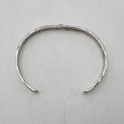 【中古品】【メンズ/レディース】 SAAD サード 925 SUN SYMBOL BANGLE サンシンボル バングル アクセサリー 191-261023-ay-02-izu カラー：シルバー 万代Net店
