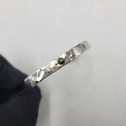 【中古品】【メンズ/レディース】 SAAD サード 925 SUN SYMBOL BANGLE サンシンボル バングル アクセサリー 191-261023-ay-02-izu カラー：シルバー 万代Net店