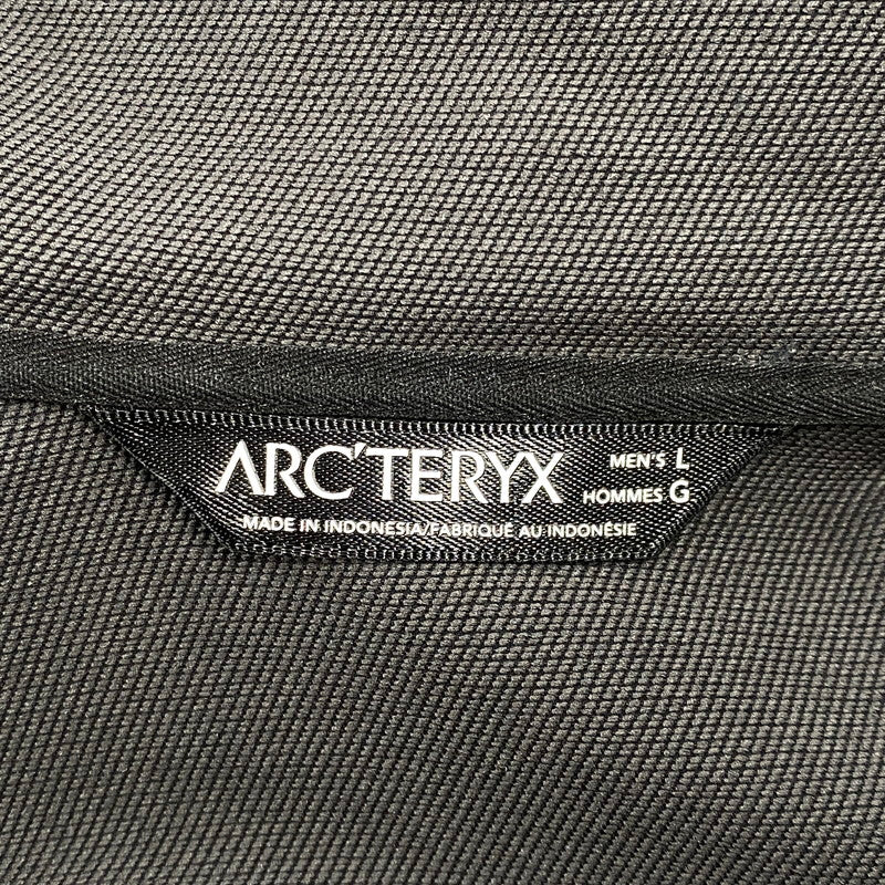 【中古品】【メンズ】 ARC'TERYX アークテリクス 17307 GAMMA LT HOODY ガンマ フーディ アウター 144-261022-kh-05-izu サイズ：L カラー：ブラック 万代Net店