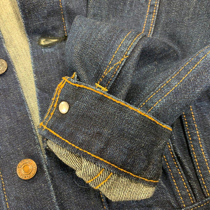 【中古品】【メンズ】 Denime ドゥニーム 3RD TYPE DENIM JACKET デニムジャケット 145-261025-as-07-izu サイズ：44 カラー：インディゴ 万代Net店
