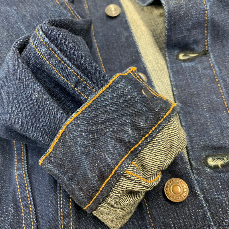 【中古品】【メンズ】 Denime ドゥニーム 3RD TYPE DENIM JACKET デニムジャケット 145-261025-as-07-izu サイズ：44 カラー：インディゴ 万代Net店