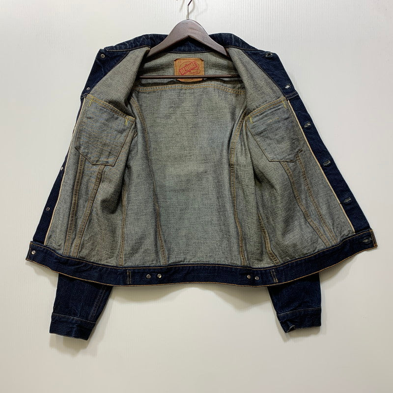 【中古品】【メンズ】 Denime ドゥニーム 3RD TYPE DENIM JACKET デニムジャケット 145-261025-as-07-izu サイズ：44 カラー：インディゴ 万代Net店