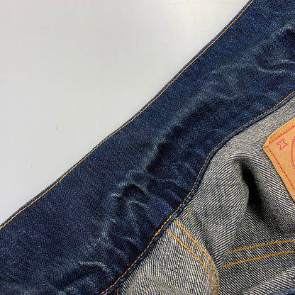 【中古品】【メンズ】 Denime ドゥニーム 3RD TYPE DENIM JACKET デニムジャケット 145-261025-as-07-izu サイズ：44 カラー：インディゴ 万代Net店