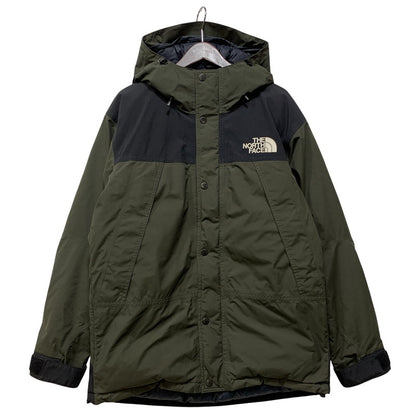 【中古品】【メンズ】 THE NORTH FACE ザ・ノースフェイス ND91737 MOUNTAIN DOWN JACKET マウンテン ダウン ジャケット アウター 144-261024-ya-26-izu サイズ：L カラー：ブラック×オリーブ 万代Net店