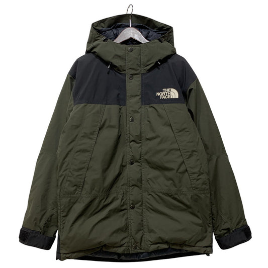 【中古品】【メンズ】 THE NORTH FACE ザ・ノースフェイス ND91737 MOUNTAIN DOWN JACKET マウンテン ダウン ジャケット アウター 144-261024-ya-26-izu サイズ：L カラー：ブラック×オリーブ 万代Net店