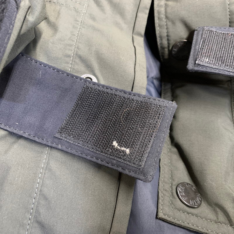 【中古品】【メンズ】 THE NORTH FACE ザ・ノースフェイス ND91737 MOUNTAIN DOWN JACKET マウンテン ダウン ジャケット アウター 144-261024-ya-26-izu サイズ：L カラー：ブラック×オリーブ 万代Net店