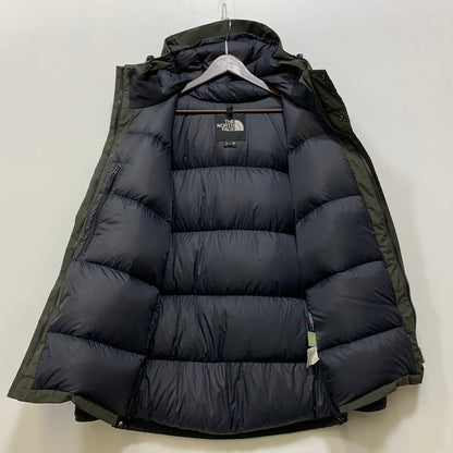 【中古品】【メンズ】 THE NORTH FACE ザ・ノースフェイス ND91737 MOUNTAIN DOWN JACKET マウンテン ダウン ジャケット アウター 144-261024-ya-26-izu サイズ：L カラー：ブラック×オリーブ 万代Net店