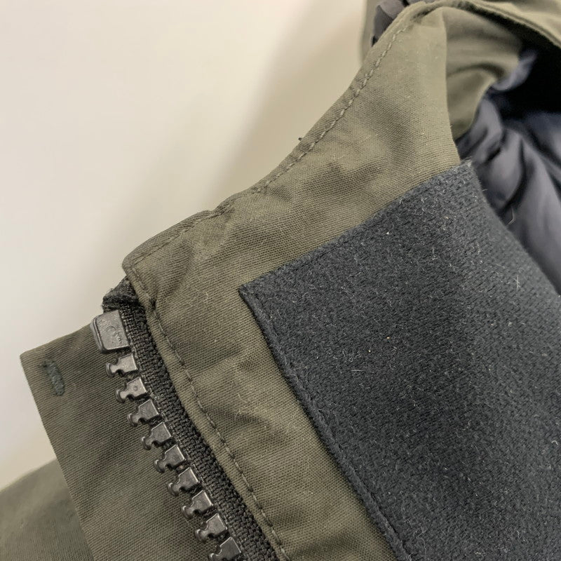 【中古品】【メンズ】 THE NORTH FACE ザ・ノースフェイス ND91737 MOUNTAIN DOWN JACKET マウンテン ダウン ジャケット アウター 144-261024-ya-26-izu サイズ：L カラー：ブラック×オリーブ 万代Net店
