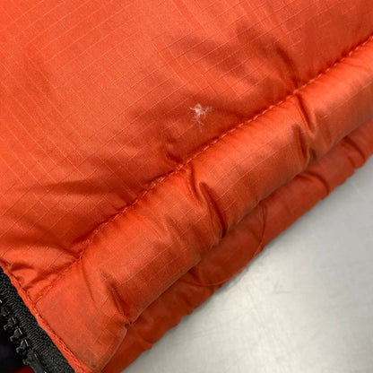 【中古品】【メンズ】 THE NORTH FACE ザ・ノースフェイス NF004AM 90S NUPTSE DOWN VEST ヌプシ ダウン ベスト アウター 144-261024-ya-25-izu サイズ：M カラー：ブラック×レッド系 万代Net店