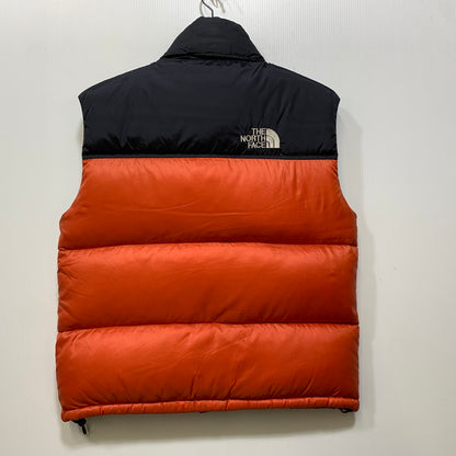 【中古品】【メンズ】 THE NORTH FACE ザ・ノースフェイス NF004AM 90S NUPTSE DOWN VEST ヌプシ ダウン ベスト アウター 144-261024-ya-25-izu サイズ：M カラー：ブラック×レッド系 万代Net店