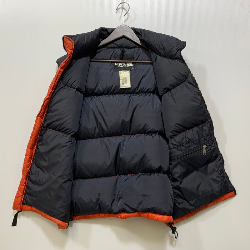 【中古品】【メンズ】 THE NORTH FACE ザ・ノースフェイス NF004AM 90S NUPTSE DOWN VEST ヌプシ ダウン ベスト アウター 144-261024-ya-25-izu サイズ：M カラー：ブラック×レッド系 万代Net店