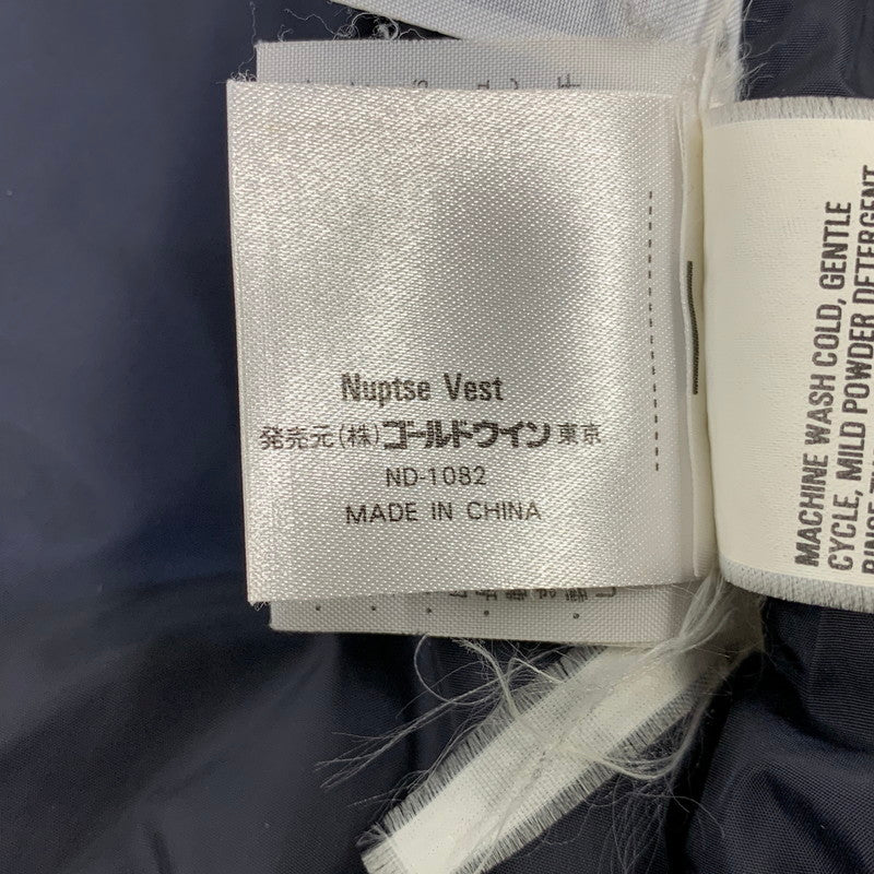 【中古品】【メンズ】 THE NORTH FACE ザ・ノースフェイス NF004AM 90S NUPTSE DOWN VEST ヌプシ ダウン ベスト アウター 144-261024-ya-25-izu サイズ：M カラー：ブラック×レッド系 万代Net店