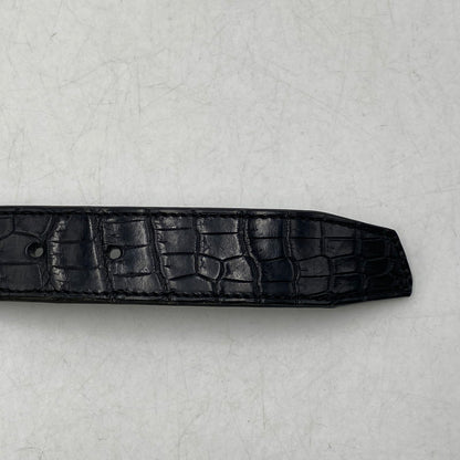 【中古品】【メンズ/レディース】 AJMONE アイモネ LEATHER BELT レザーベルト 205-261023-ms-02-izu サイズ：90 カラー：ブラック 万代Net店