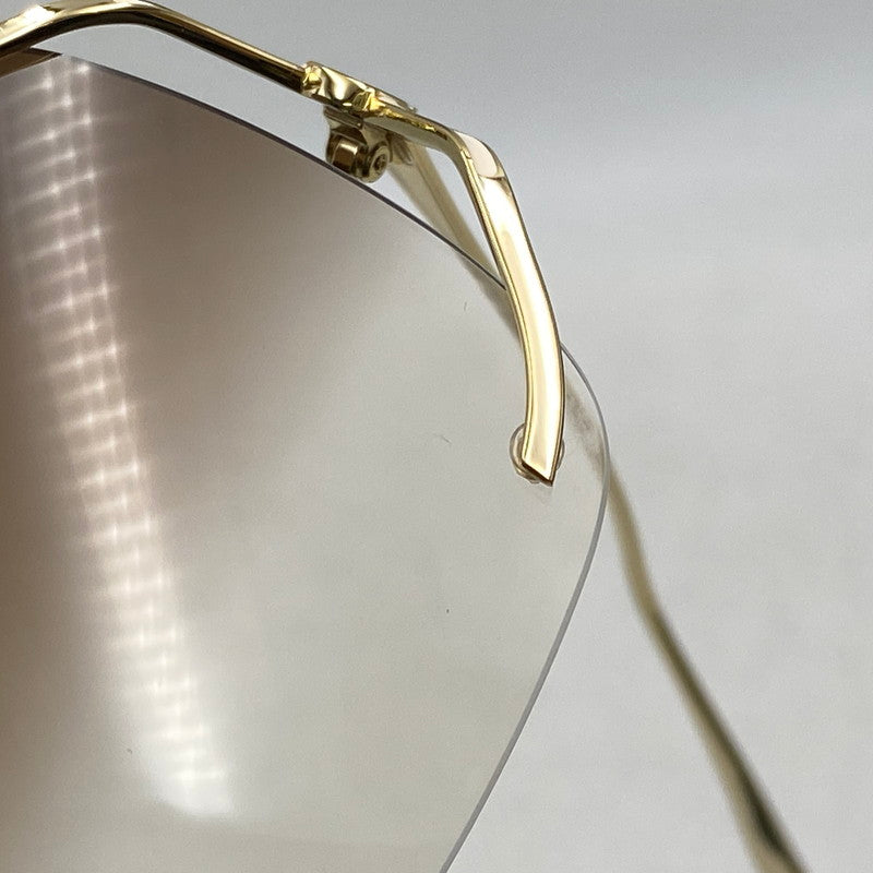 【中古品】【メンズ/レディース】 GUCCI グッチ GG0646S SQUARE SUNGLASSES スクエア サングラス 183-261025-cs-13-izu サイズ：60口17-135 カラー：ゴールド×ブラウン 万代Net店