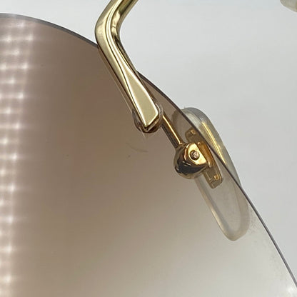 【中古品】【メンズ/レディース】 GUCCI グッチ GG0646S SQUARE SUNGLASSES スクエア サングラス 183-261025-cs-13-izu サイズ：60口17-135 カラー：ゴールド×ブラウン 万代Net店