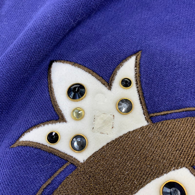 【中古品】【メンズ】 SUPPLIER サプライヤー STUDS CROSS HOODIE スタッズ クロス フーディー トップス 長袖 142-261029-ya-11-izu サイズ：XL カラー：ネイビー系 万代Net店