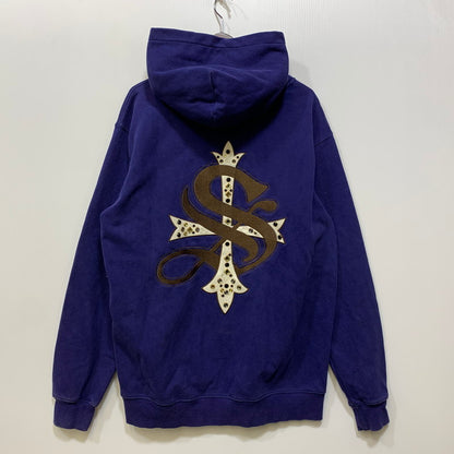 【中古品】【メンズ】 SUPPLIER サプライヤー STUDS CROSS HOODIE スタッズ クロス フーディー トップス 長袖 142-261029-ya-11-izu サイズ：XL カラー：ネイビー系 万代Net店