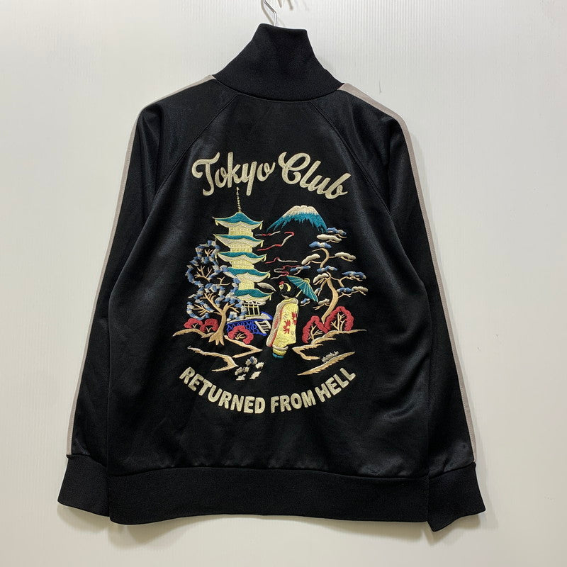 【中古品】【メンズ】 TOYO ENTERPRISE トーヨーエンタープライズ TT62220 TOKYO CLUB TRACK JACKET トウキョウ クラブ トラック ジャケットトップス 長袖 145-261024-ya-22-izu サイズ：M カラー：ブラック 万代Net店