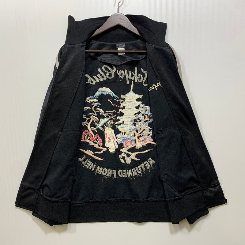 【中古品】【メンズ】 TOYO ENTERPRISE トーヨーエンタープライズ TT62220 TOKYO CLUB TRACK JACKET トウキョウ クラブ トラック ジャケットトップス 長袖 145-261024-ya-22-izu サイズ：M カラー：ブラック 万代Net店