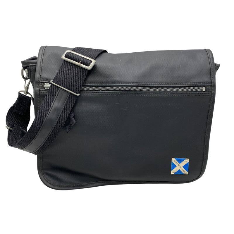 【中古品】【メンズ/レディース】 LUGGAGE LABEL ラゲッジレーベル NEW LINER SHOULDER BAG ニューライナー ショルダーバッグ カバン 188-261023-ms-01-izu カラー：ブラック 万代Net店