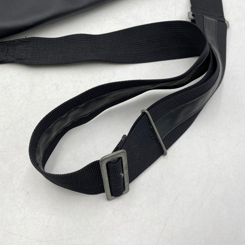 【中古品】【メンズ/レディース】 LUGGAGE LABEL ラゲッジレーベル NEW LINER SHOULDER BAG ニューライナー ショルダーバッグ カバン 188-261023-ms-01-izu カラー：ブラック 万代Net店