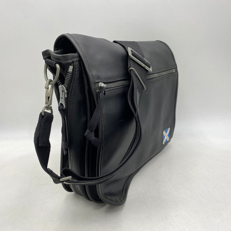 【中古品】【メンズ/レディース】 LUGGAGE LABEL ラゲッジレーベル NEW LINER SHOULDER BAG ニューライナー ショルダーバッグ カバン 188-261023-ms-01-izu カラー：ブラック 万代Net店