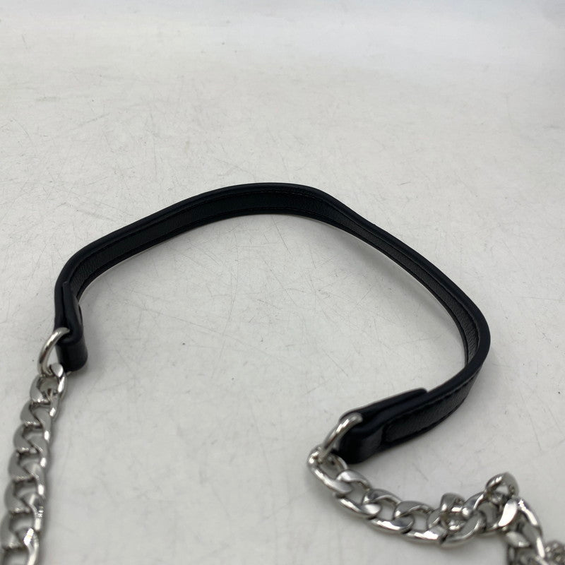 【中古美品】【レディース】 ARMANI EXCHANGE アルマーニエクスチェンジ QUILTING CHAIN WALLET キルティング チェーン ウォレット 財布 200-261030-cs-03-izu カラー：ブラック 万代Net店