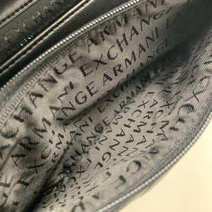 【中古美品】【レディース】 ARMANI EXCHANGE アルマーニエクスチェンジ QUILTING CHAIN WALLET キルティング チェーン ウォレット 財布 200-261030-cs-03-izu カラー：ブラック 万代Net店