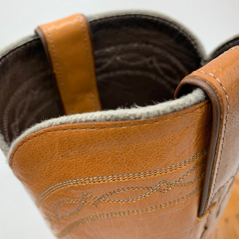 【中古品】【メンズ】 JUSTIN ジャスティン 3186 WESTERN BOOTS ウエスタン ブーツ シューズ 靴 164-261024-ms-11-izu サイズ：9D カラー：ブラウン 万代Net店