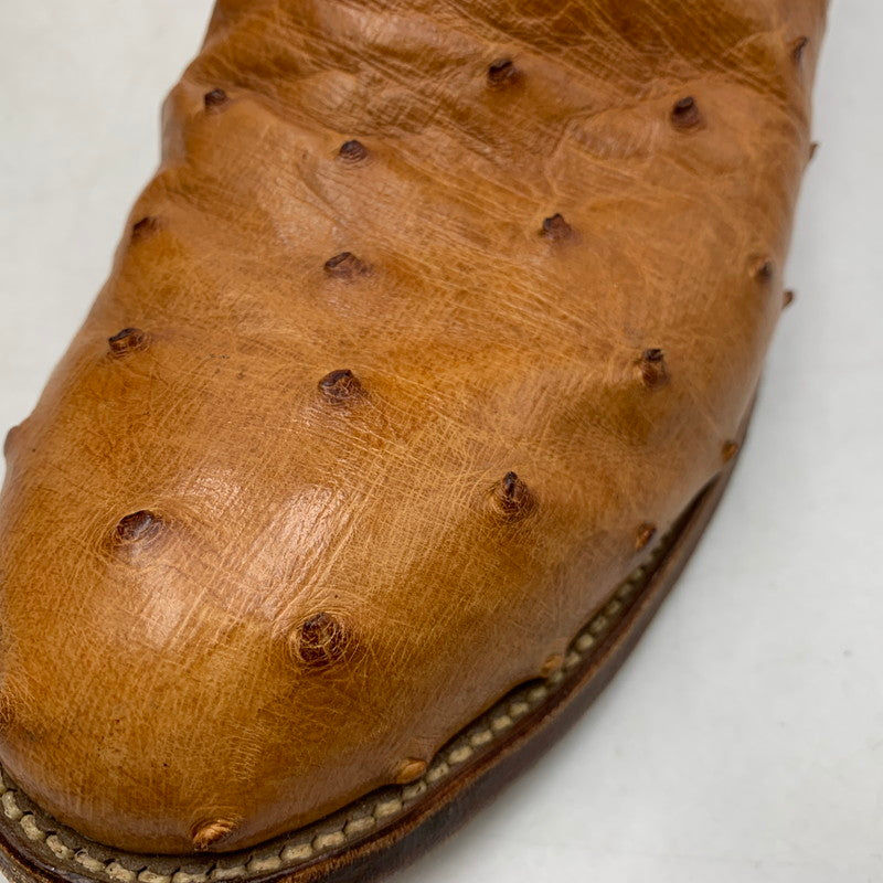 【中古品】【メンズ】 JUSTIN ジャスティン 3186 WESTERN BOOTS ウエスタン ブーツ シューズ 靴 164-261024-ms-11-izu サイズ：9D カラー：ブラウン 万代Net店