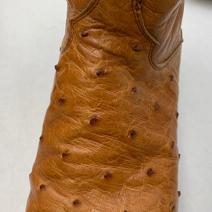 【中古品】【メンズ】 JUSTIN ジャスティン 3186 WESTERN BOOTS ウエスタン ブーツ シューズ 靴 164-261024-ms-11-izu サイズ：9D カラー：ブラウン 万代Net店