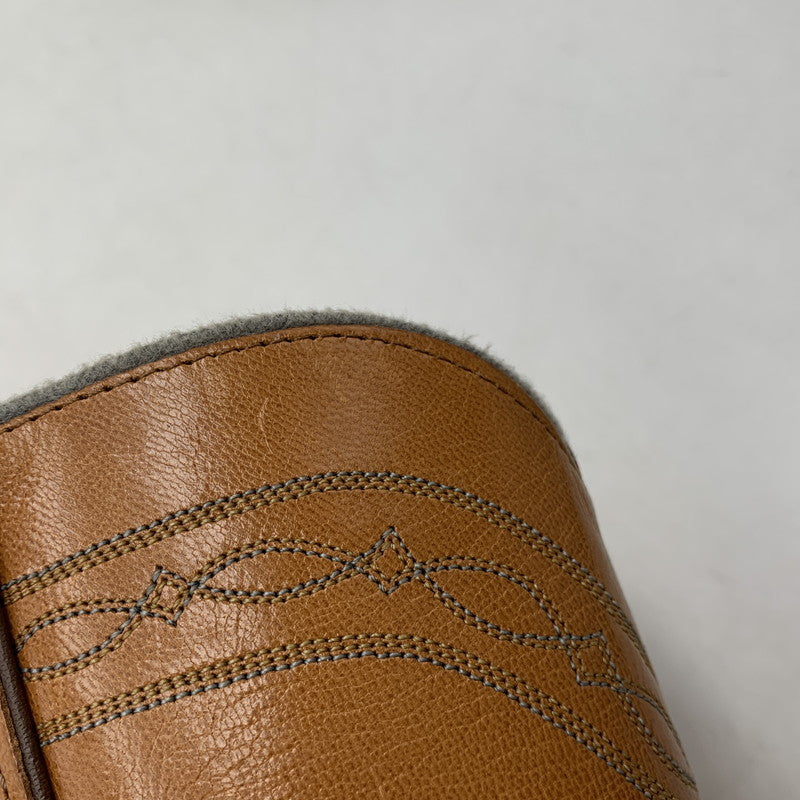 【中古品】【メンズ】 JUSTIN ジャスティン 3186 WESTERN BOOTS ウエスタン ブーツ シューズ 靴 164-261024-ms-11-izu サイズ：9D カラー：ブラウン 万代Net店