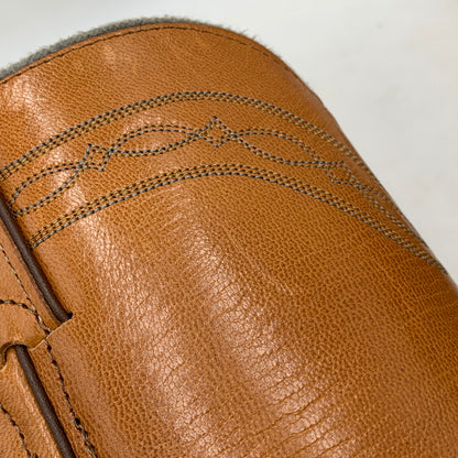 【中古品】【メンズ】 JUSTIN ジャスティン 3186 WESTERN BOOTS ウエスタン ブーツ シューズ 靴 164-261024-ms-11-izu サイズ：9D カラー：ブラウン 万代Net店