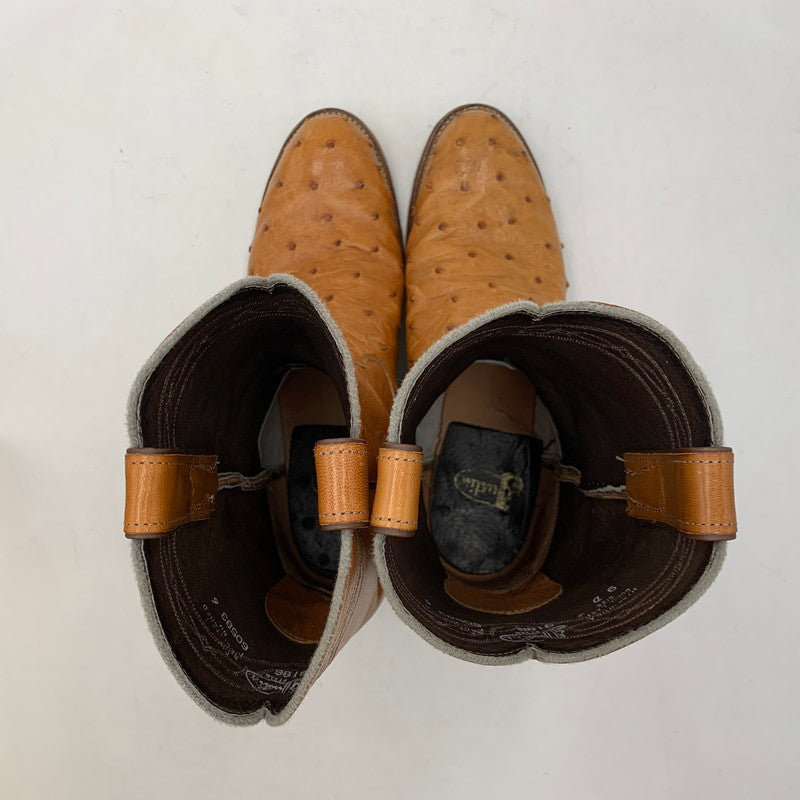 【中古品】【メンズ】 JUSTIN ジャスティン 3186 WESTERN BOOTS ウエスタン ブーツ シューズ 靴 164-261024-ms-11-izu サイズ：9D カラー：ブラウン 万代Net店