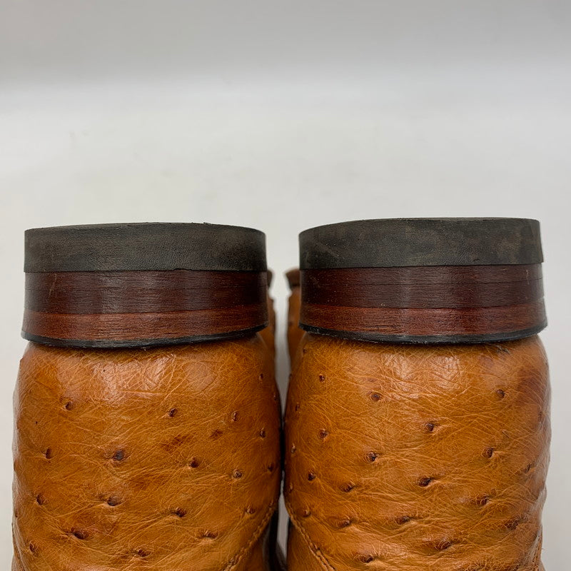 【中古品】【メンズ】 JUSTIN ジャスティン 3186 WESTERN BOOTS ウエスタン ブーツ シューズ 靴 164-261024-ms-11-izu サイズ：9D カラー：ブラウン 万代Net店