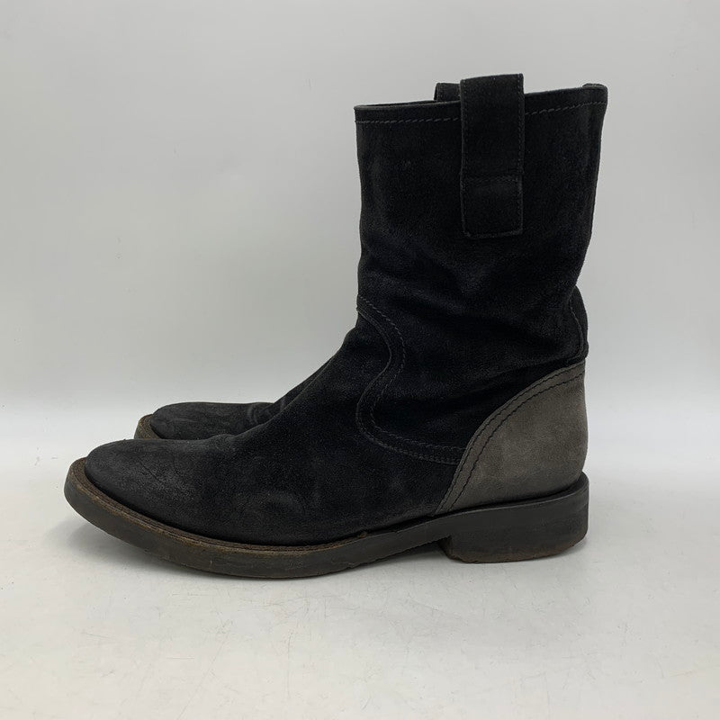 【中古品】【メンズ】 BUTTERO ブッテロ B2015 SUEDE PECOS BOOTS スエード ペコス ブーツ シューズ 靴 164-261024-ms-12-izu サイズ：42 カラー：ブラック 万代Net店